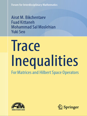 cover image of Trace Inequalities